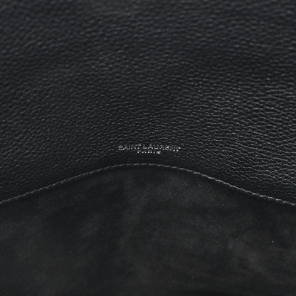 Saint Laurent Grained Calfskin Small Supple Sac De Jour Black 6 of 9