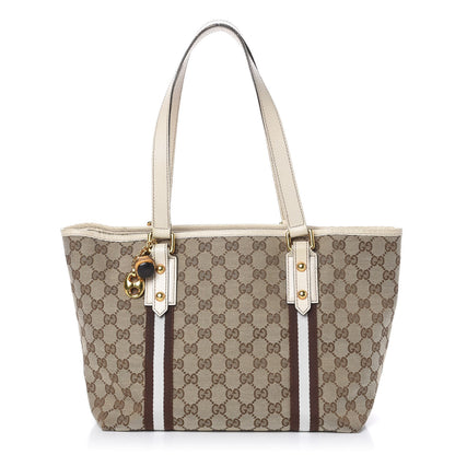 Gucci Monogram Medium Jolicoeur Tote Beige 1 of 20