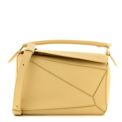 Loewe Calfskin Small Puzzle Bag Dark Butter 1 of 9