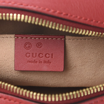 Gucci GG Supreme Monogram Blooms Mini Chain Shoulder Bag Beige Blue Navy Hibiscus Red 6 of 11