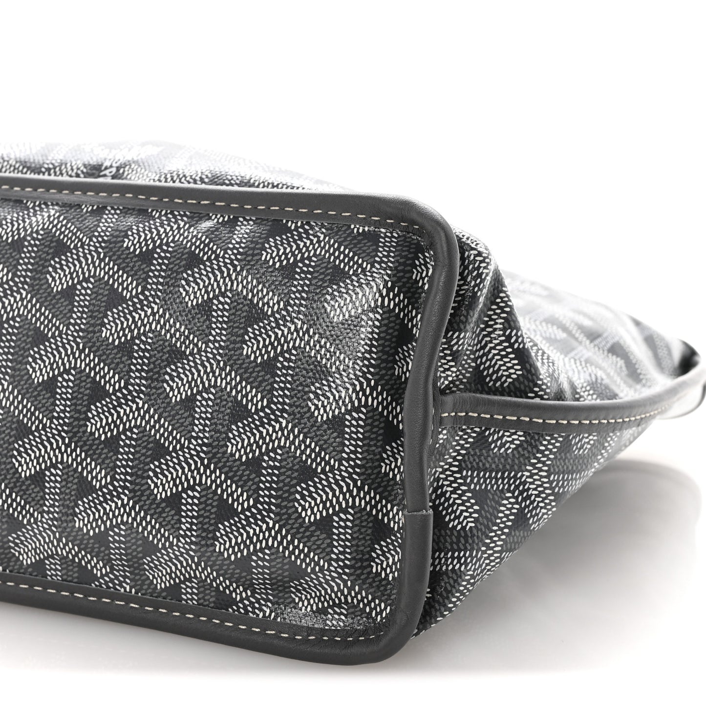 Goyardine Reversible Mini Anjou Grey