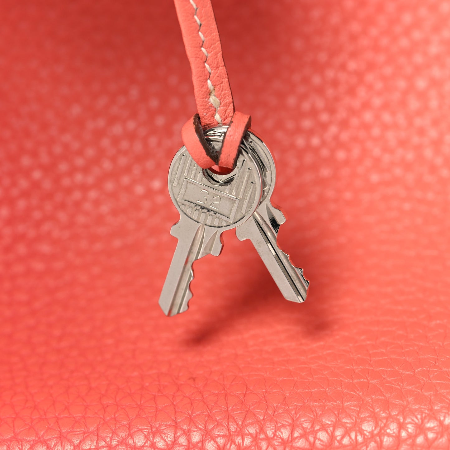 Taurillon Clemence Birkin 30 Crevette