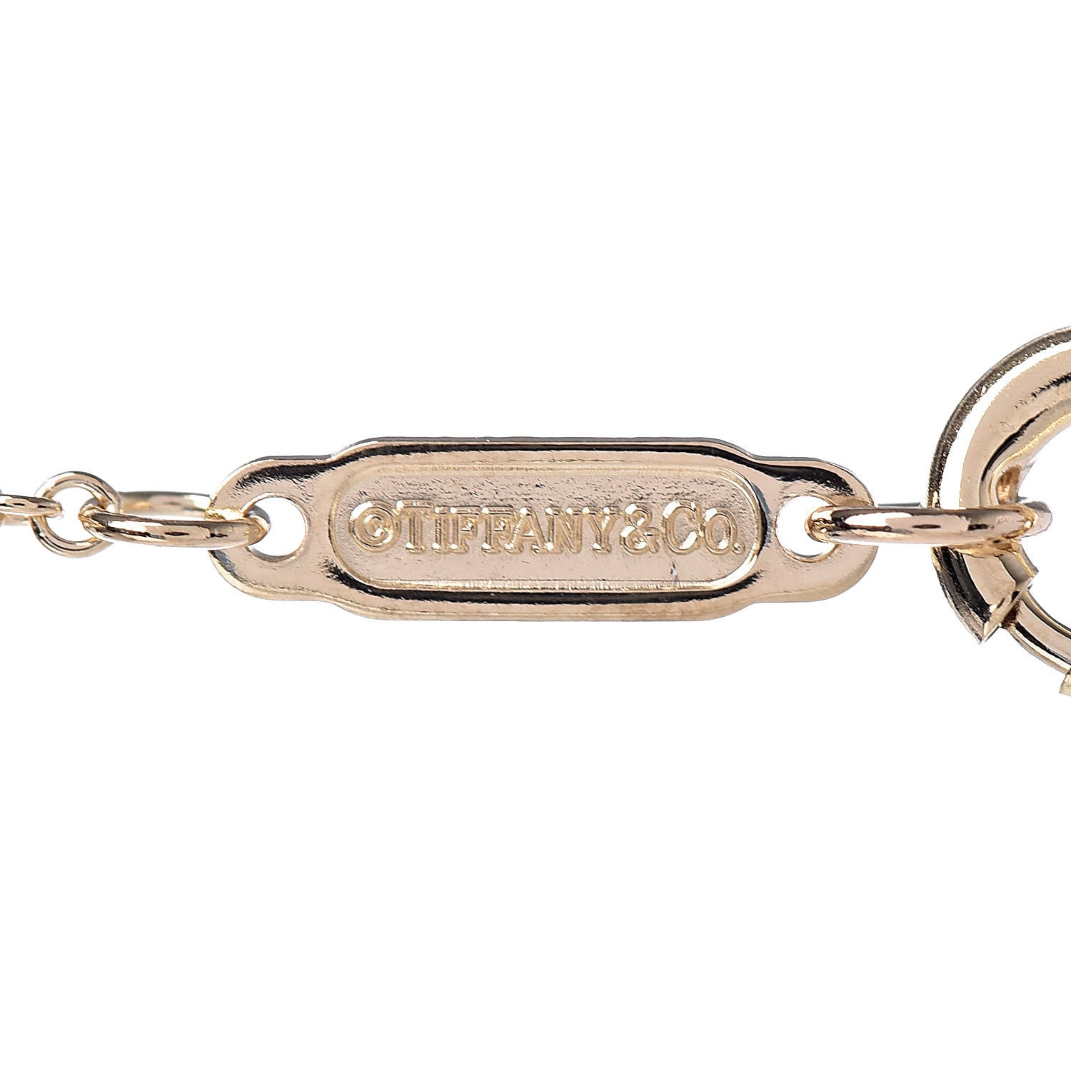 Tiffany 18K Yellow Gold Infinity Endless Bracelet 5 of 7