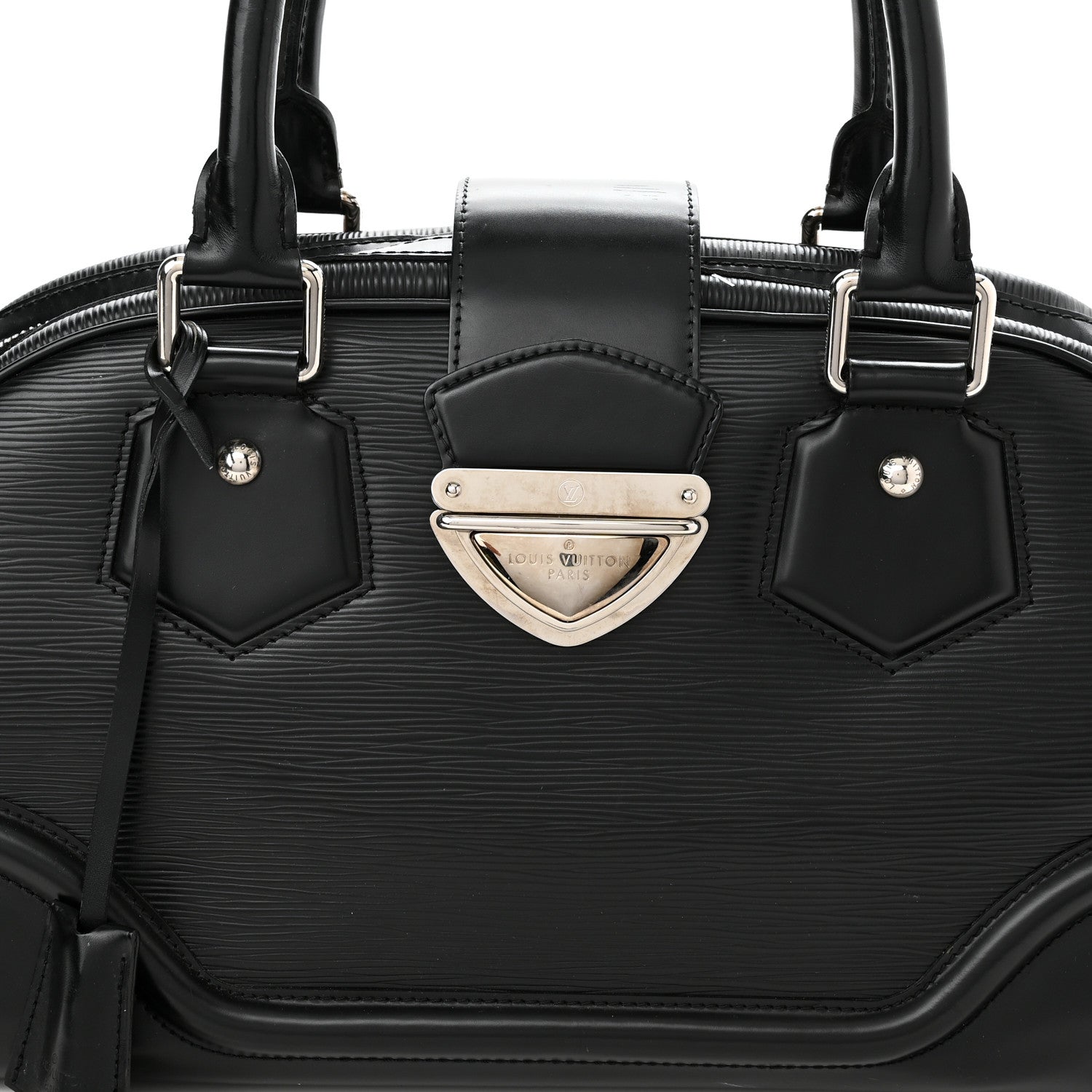 Louis Vuitton Epi Bowling Montaigne GM Black 7 of 13
