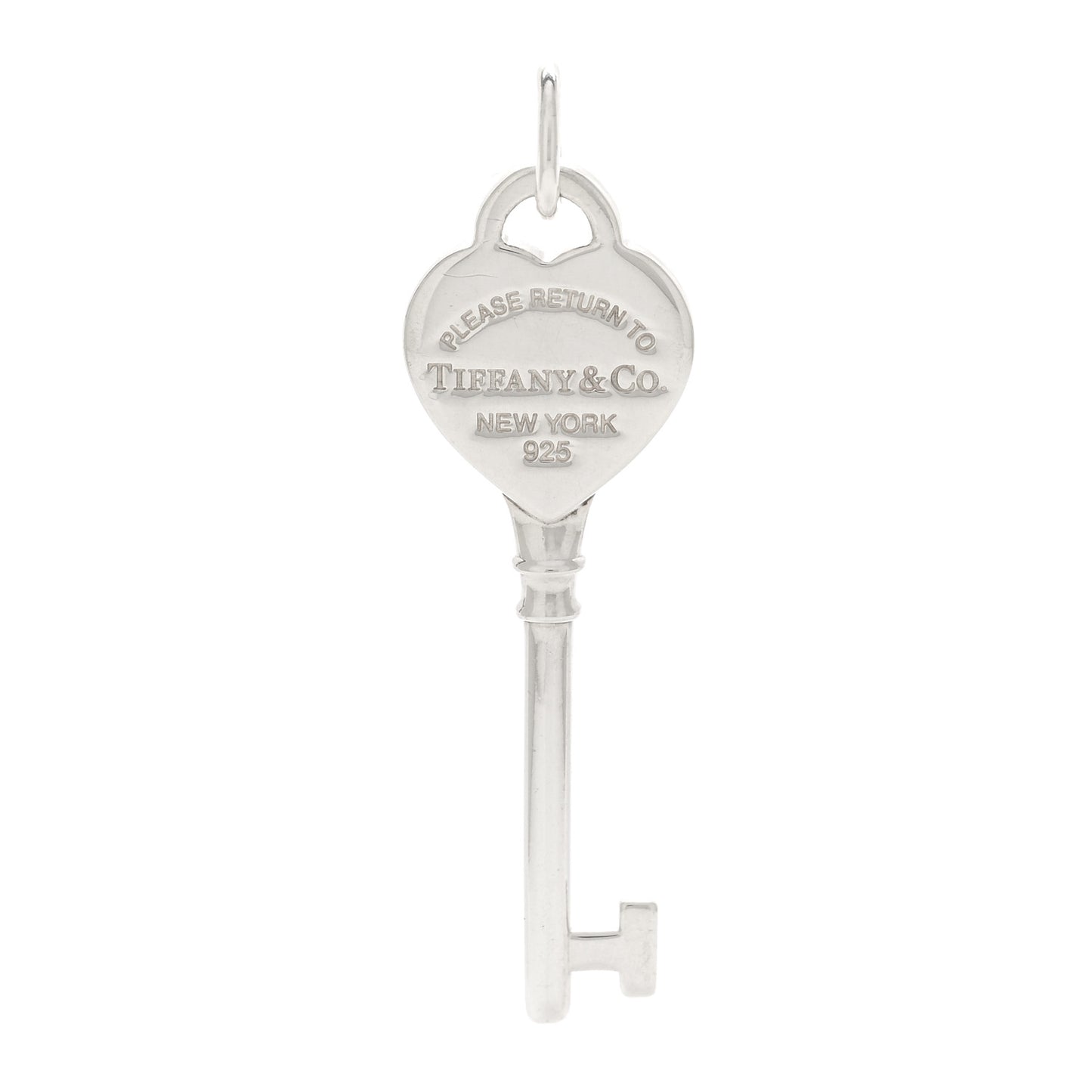 Sterling Silver Return To Tiffany Heart Key Pendant