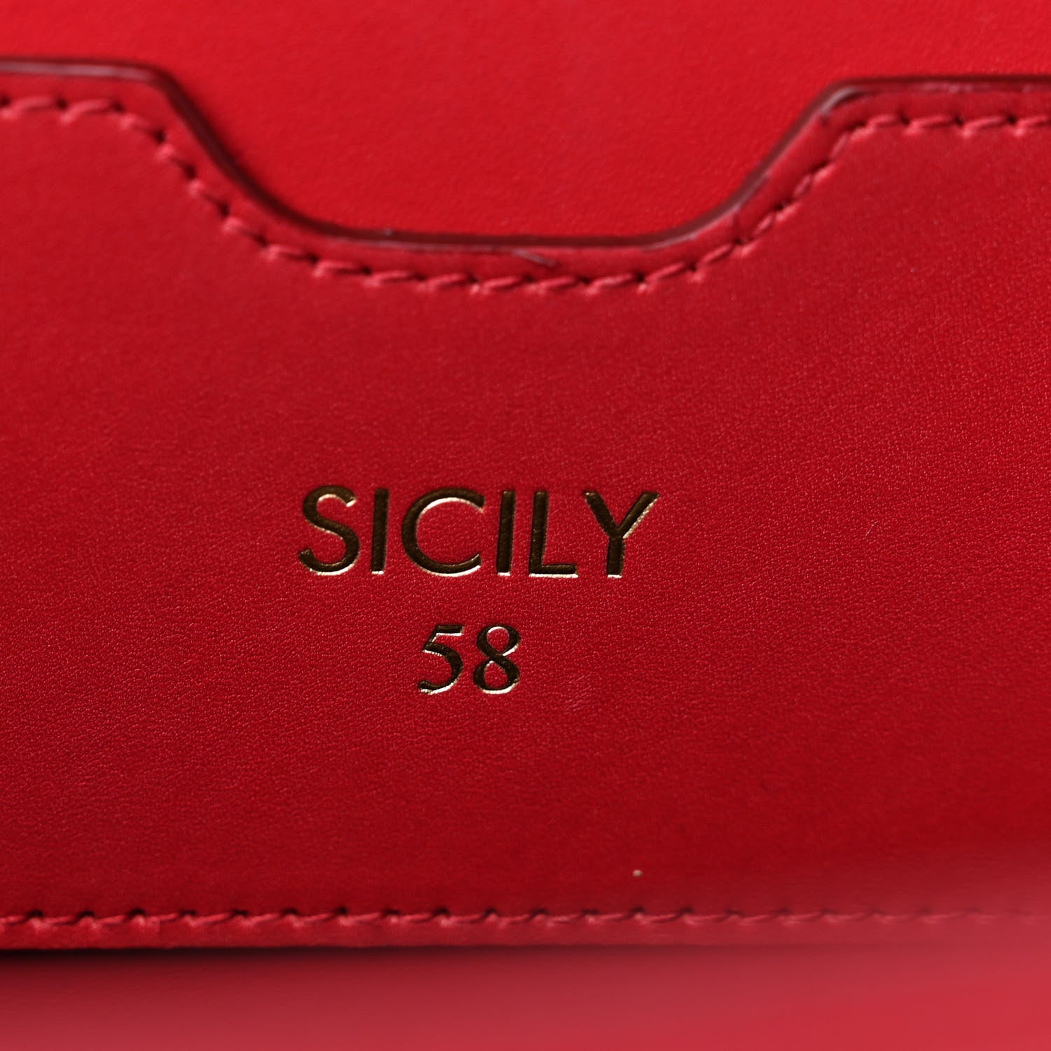 Dolce & Gabbana Vitello Morbido Large Sicily 58 Bag Red 5 of 10