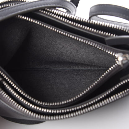 Celine Lambskin Small Trio Crossbody Bag Anthracite 6 of 9