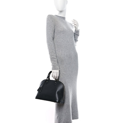 Louis Vuitton Epi Alma PM Black 2 of 9