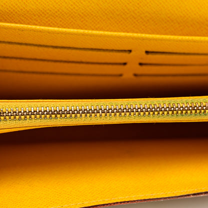 Louis Vuitton Monogram Multicolor Sarah Wallet White Citron 7 of 9
