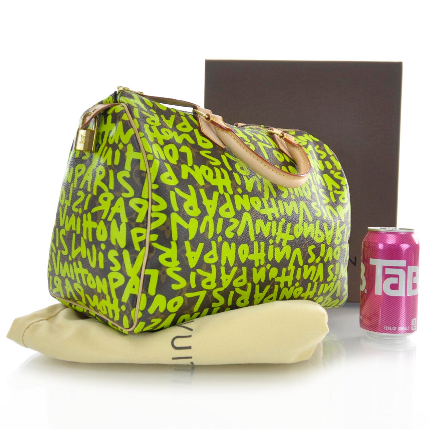 Monogram Graffiti Speedy 30 Green