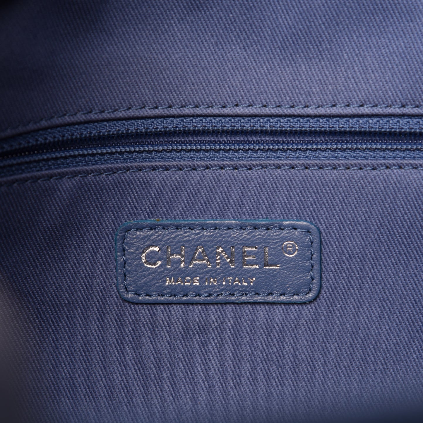 Denim Deauville Bowling Bag Blue