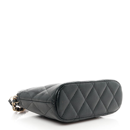 Chanel Caviar Quilted Classic Clutch with Chain Black 4 of 10