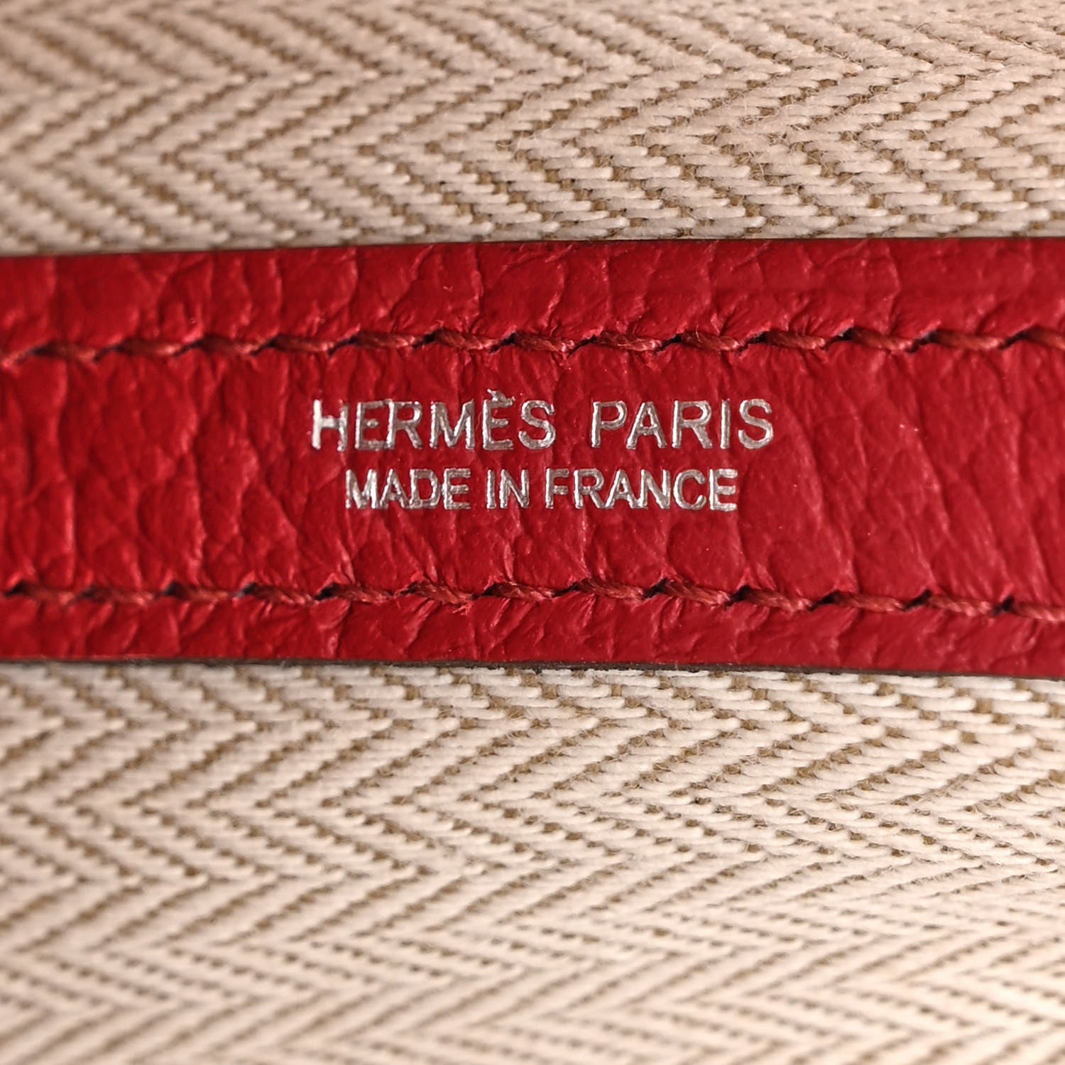 Hermes Vache Country Garden Party 30 TPM Rouge Piment 6 of 10