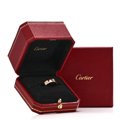 Cartier 18K Yellow Gold 5.5mm LOVE Ring 61 9.5 5 of 5