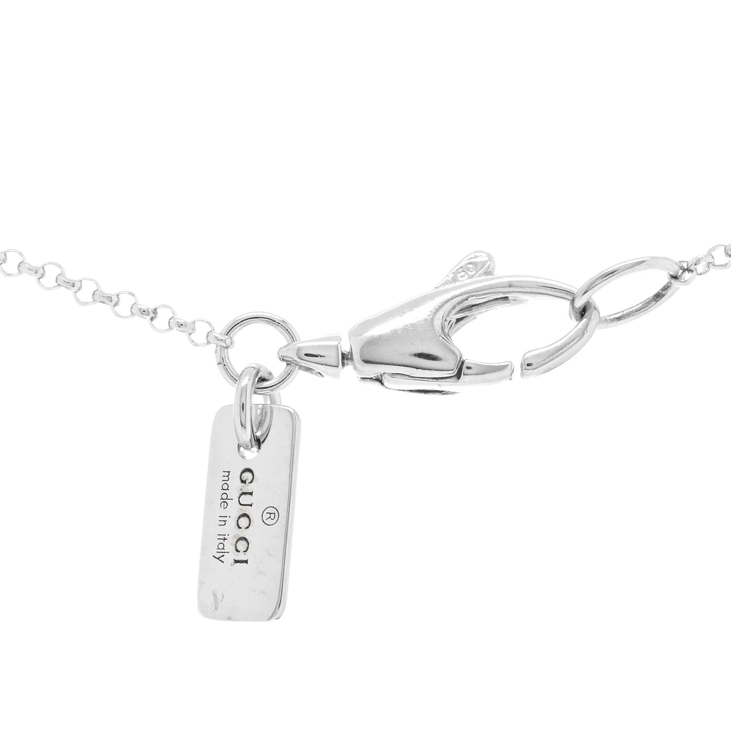 18K White Gold Diamantissima Pendant Necklace