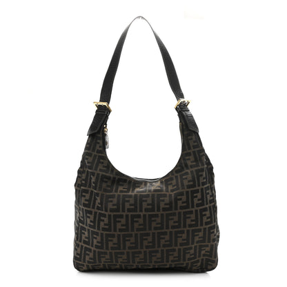 Fendi Zucca Shoulder Bag Tobacco 1 of 11