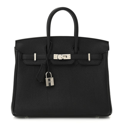 Hermes Togo Birkin 25 Black 1 of 12