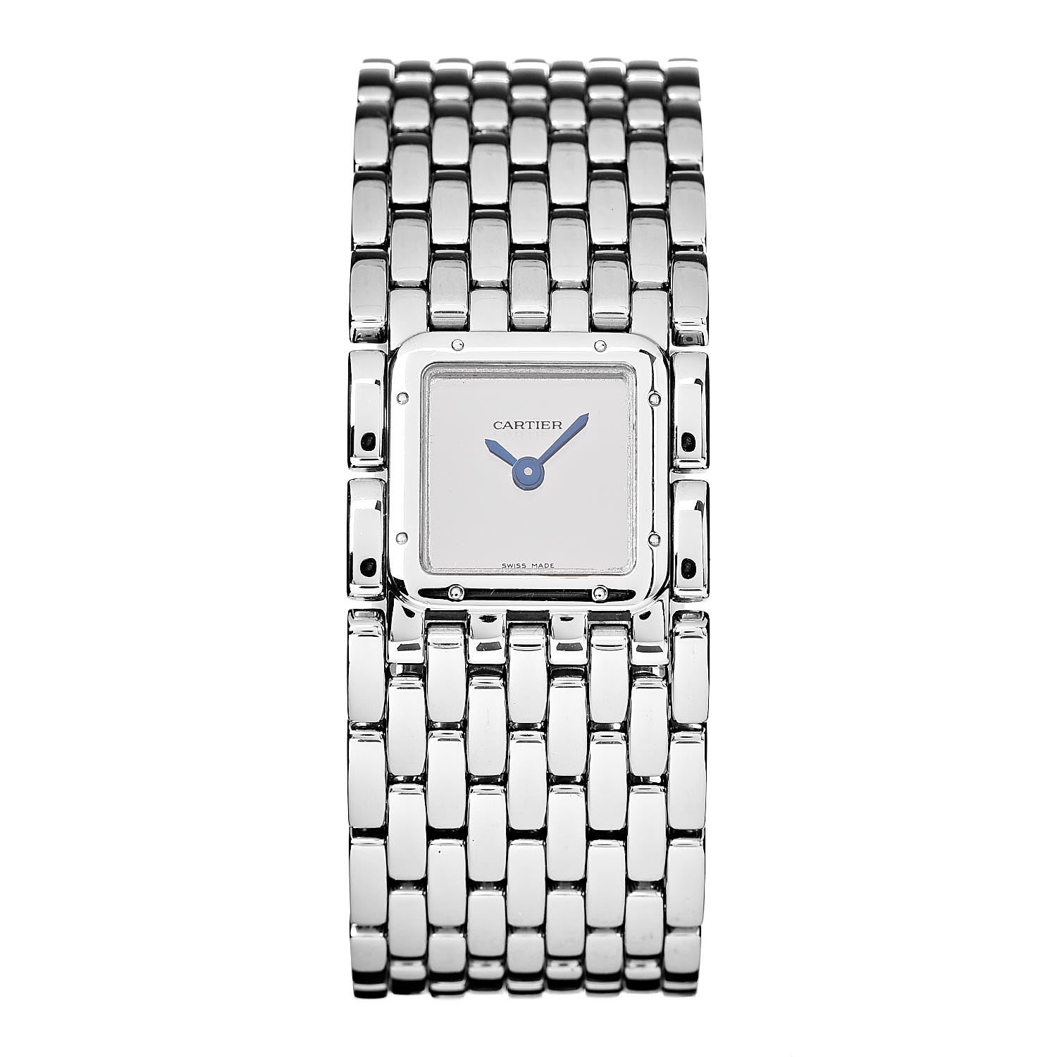 Cartier Stainless Steel 21mm Panthere Ruban Quartz Watch 1 of 8