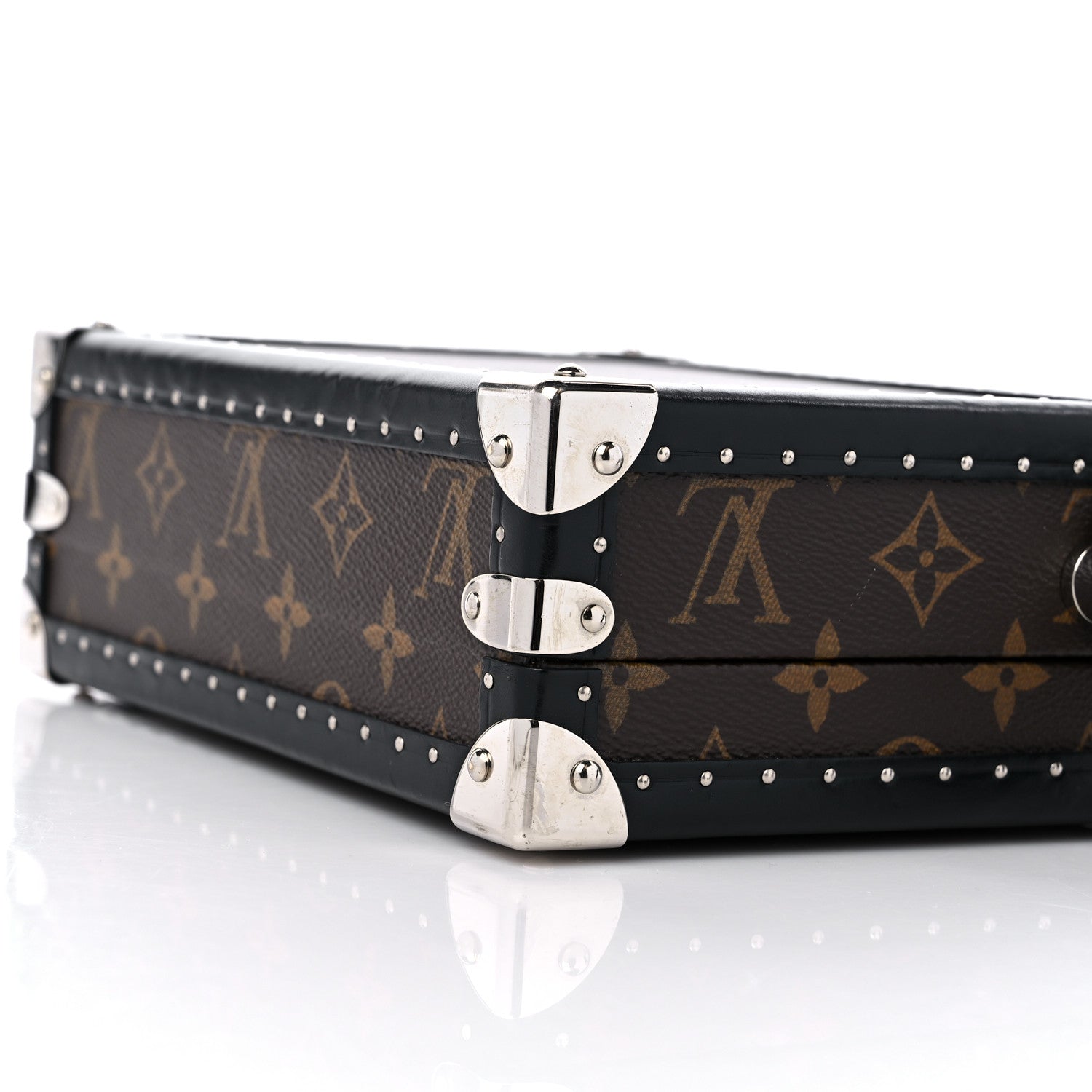 Louis Vuitton Monogram Macassar Clutch Box 8 of 9