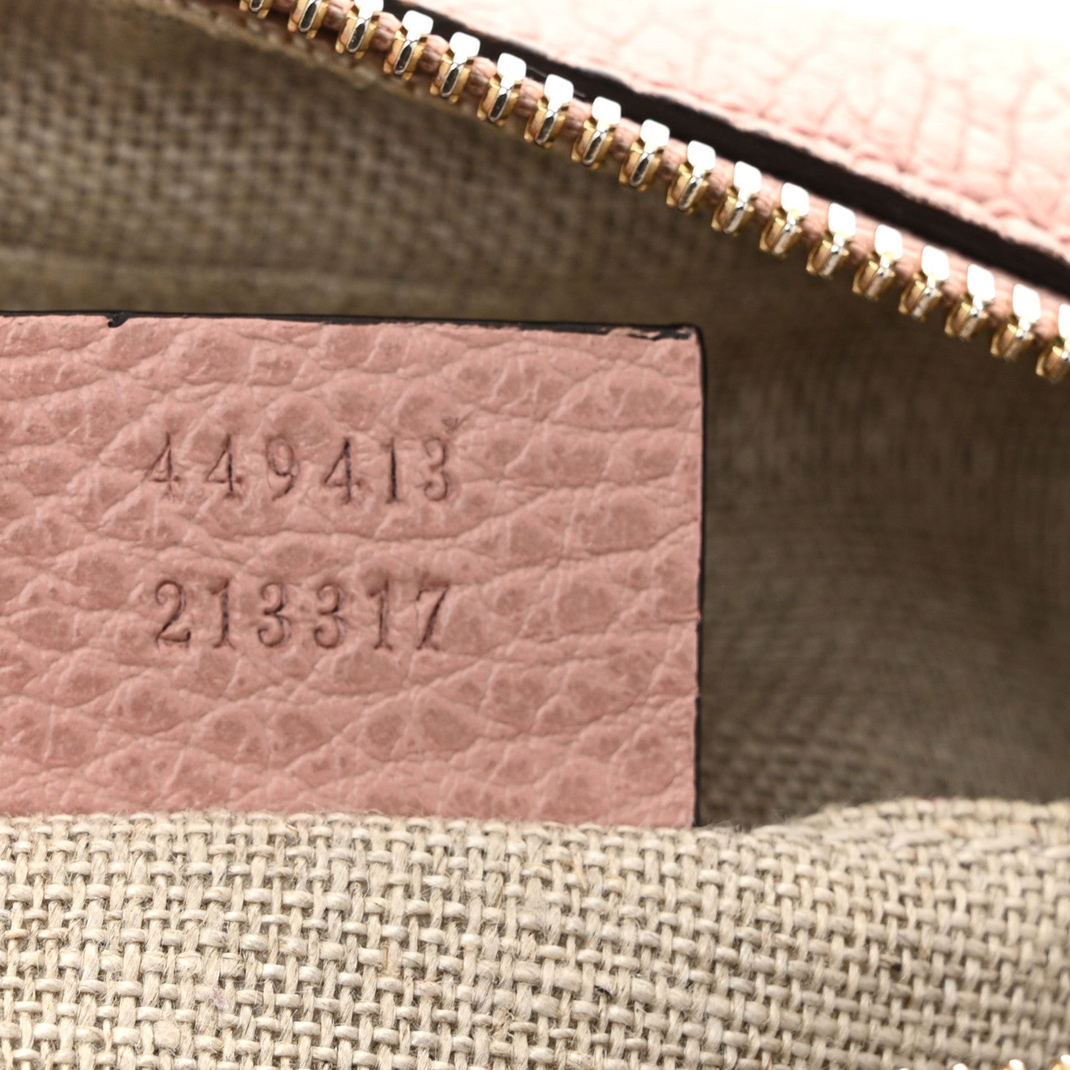 Gucci Monogram Mini Bree Messenger Bag Beige Soft Pink 7 of 10