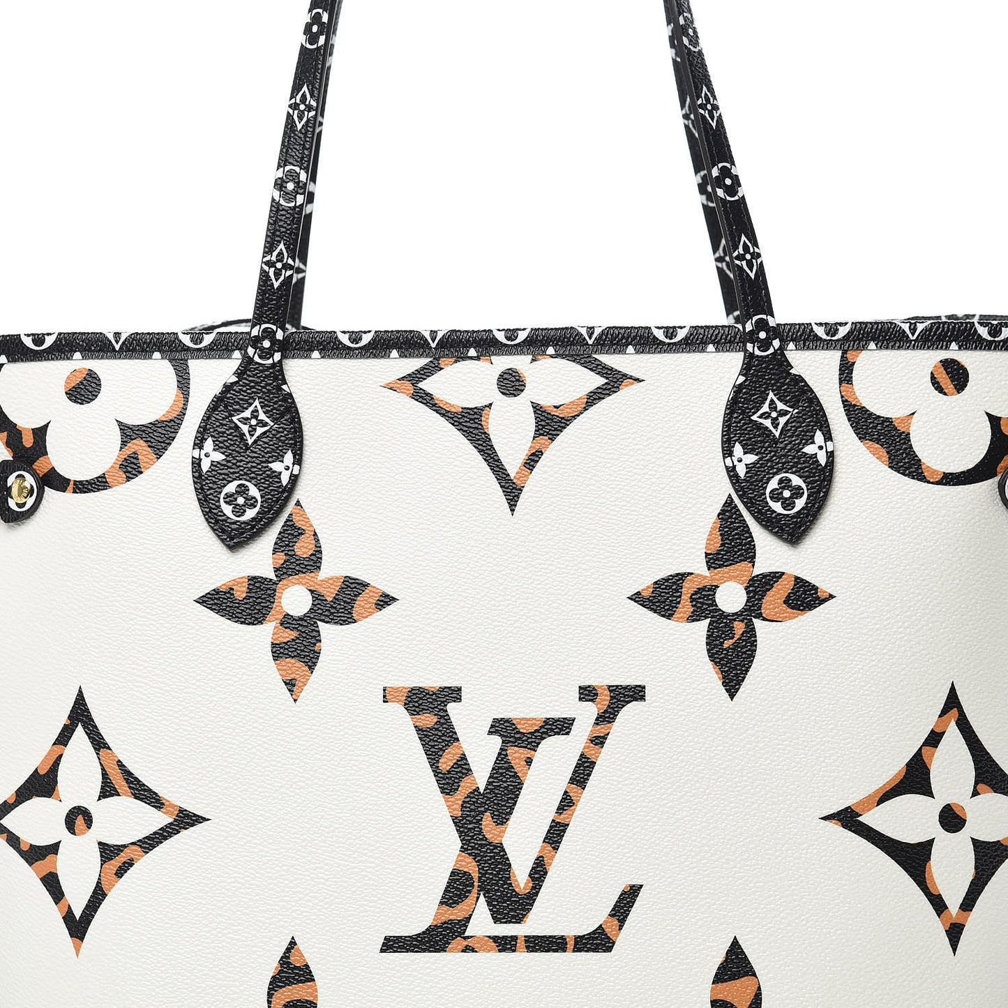 Monogram Giant Jungle Neverfull MM Ivory