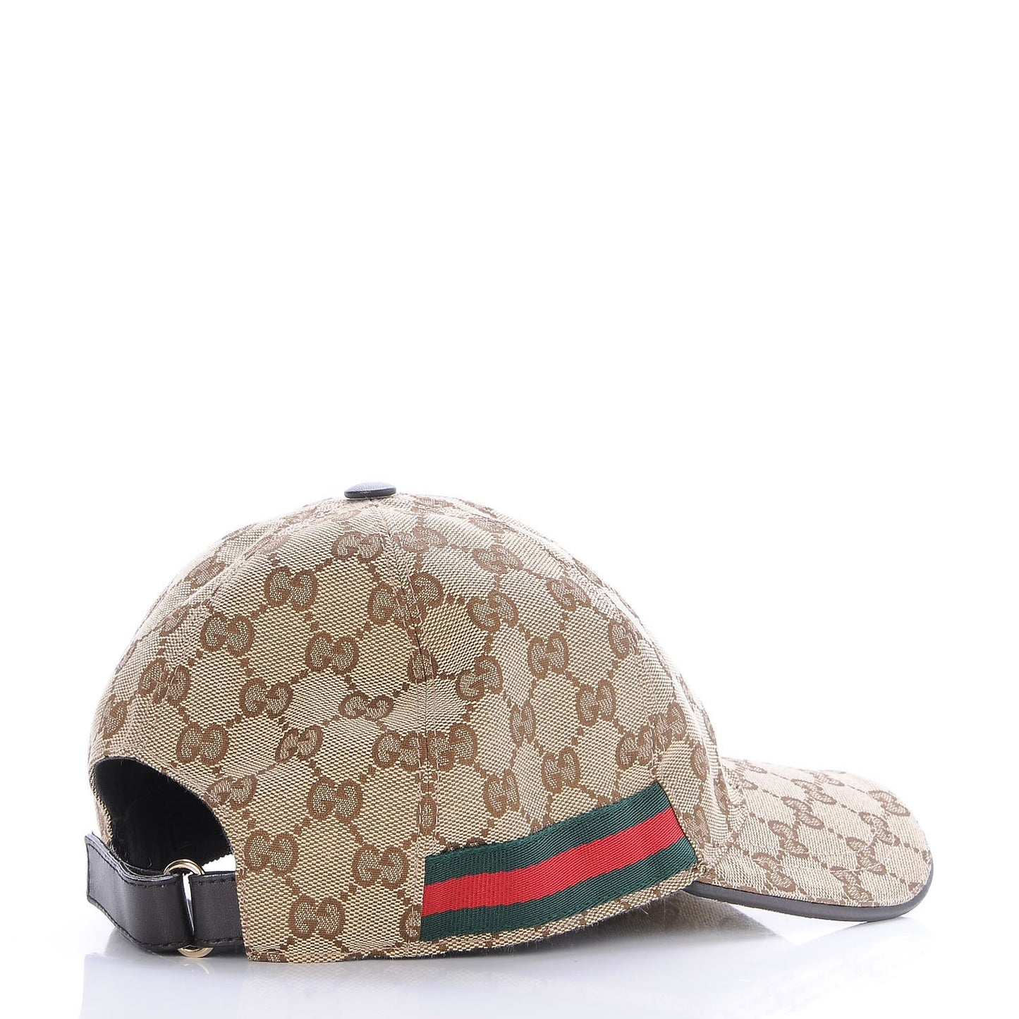Monogram Web Baseball Hat M Beige Cocoa
