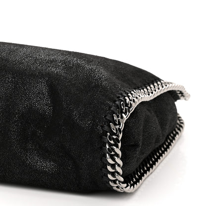 Stella McCartney Shaggy Deer Falabella Fold Over Tote Black 9 of 9