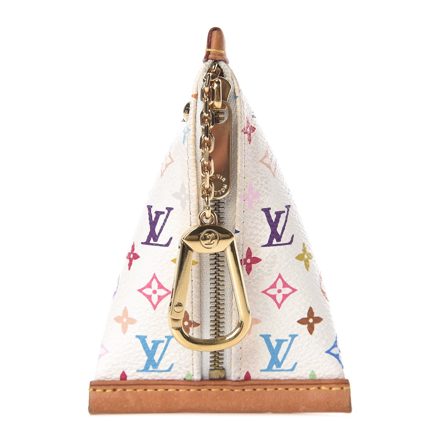 Louis Vuitton Monogram Multicolor Berlingot Coin Purse White 1 of 6