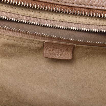 Celine Drummed Calfskin Mini Luggage Camel 8 of 13