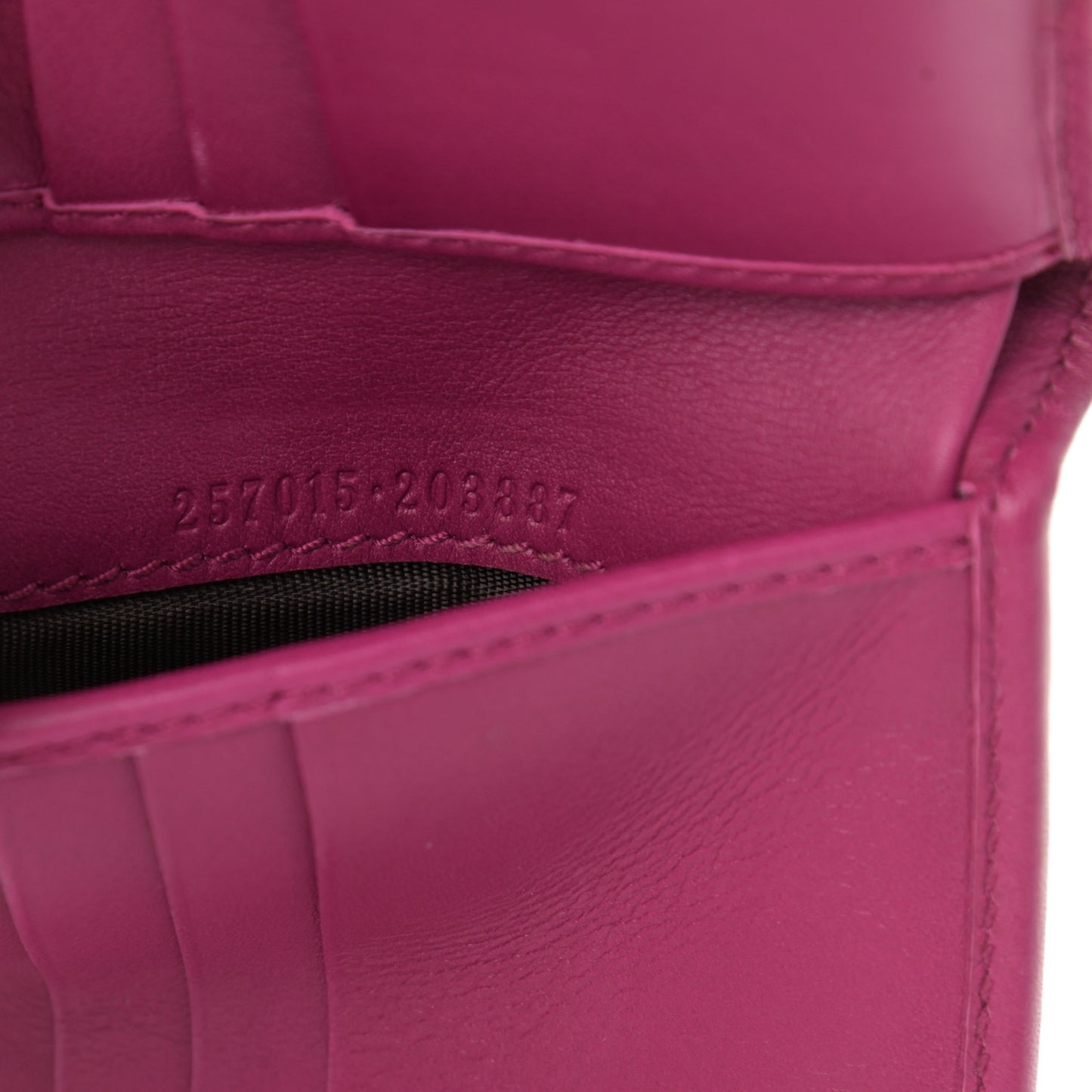 Monogram Dice French Flap Wallet Fuchsia