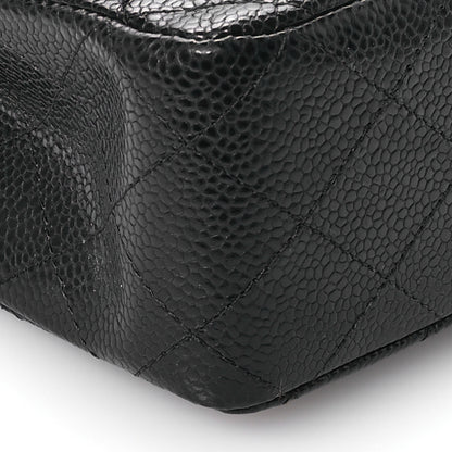 Chanel Caviar Quilted Medium Double Flap Black 8 of 11