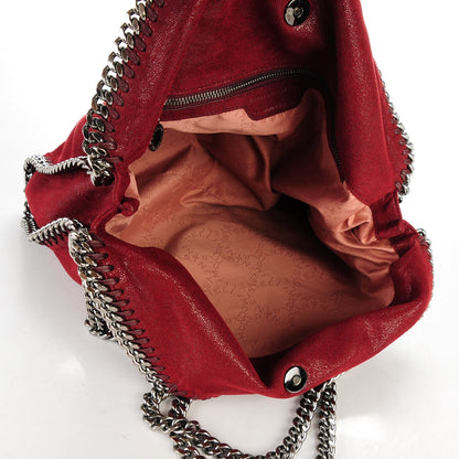 Stella McCartney Shaggy Deer Falabella Fold Over Tote Wine 5 of 8