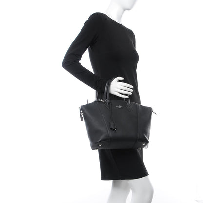 Louis Vuitton Veau Cachemire Soft Lockit PM Black 2 of 9