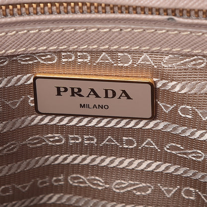 Prada Saffiano Mini Galleria Double Zip Tote Cammeo 8 of 17