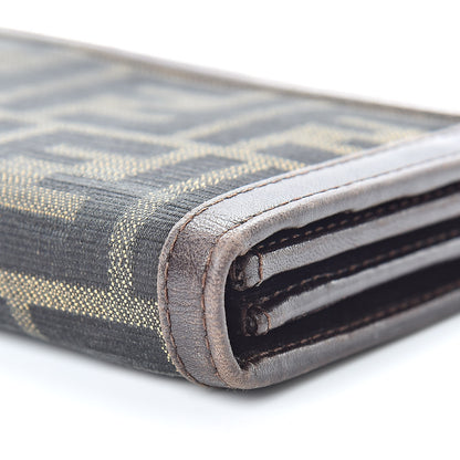 Fendi Zucca Continental Wallet Tobacco 13 of 14