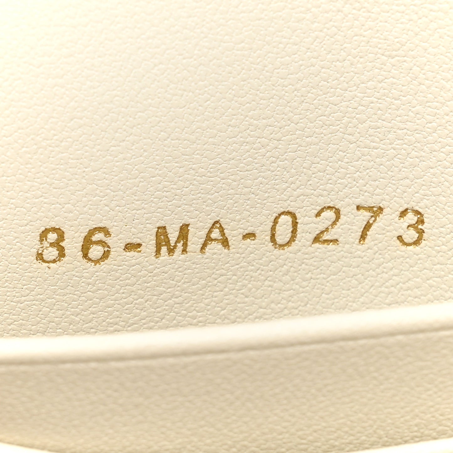 Lambskin Cannage Dior Talk Phone Pouch Latte