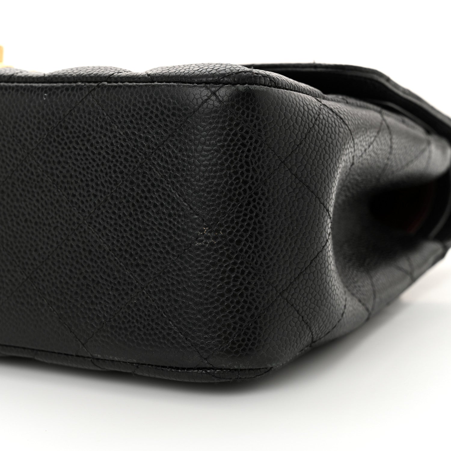 Chanel Caviar Quilted Jumbo Double Flap Black 10 of 17