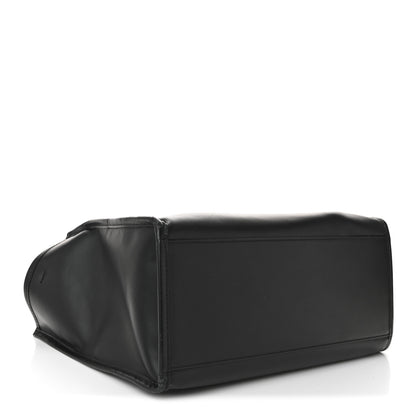 Fendi Vitello King Plexiglass Medium Fendi Sunshine Shopper Black 7 of 23