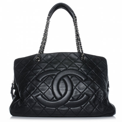 Chanel Caviar CC XL Timeless Tote Black 1 of 7
