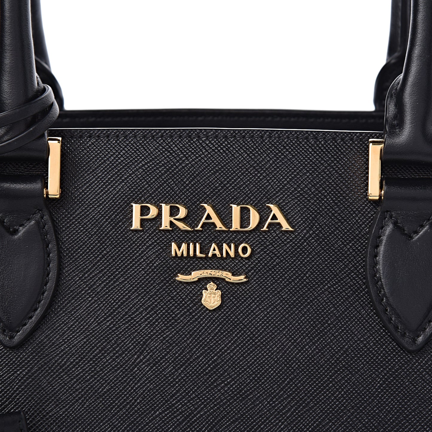 Saffiano Soft Calfskin Tote Black