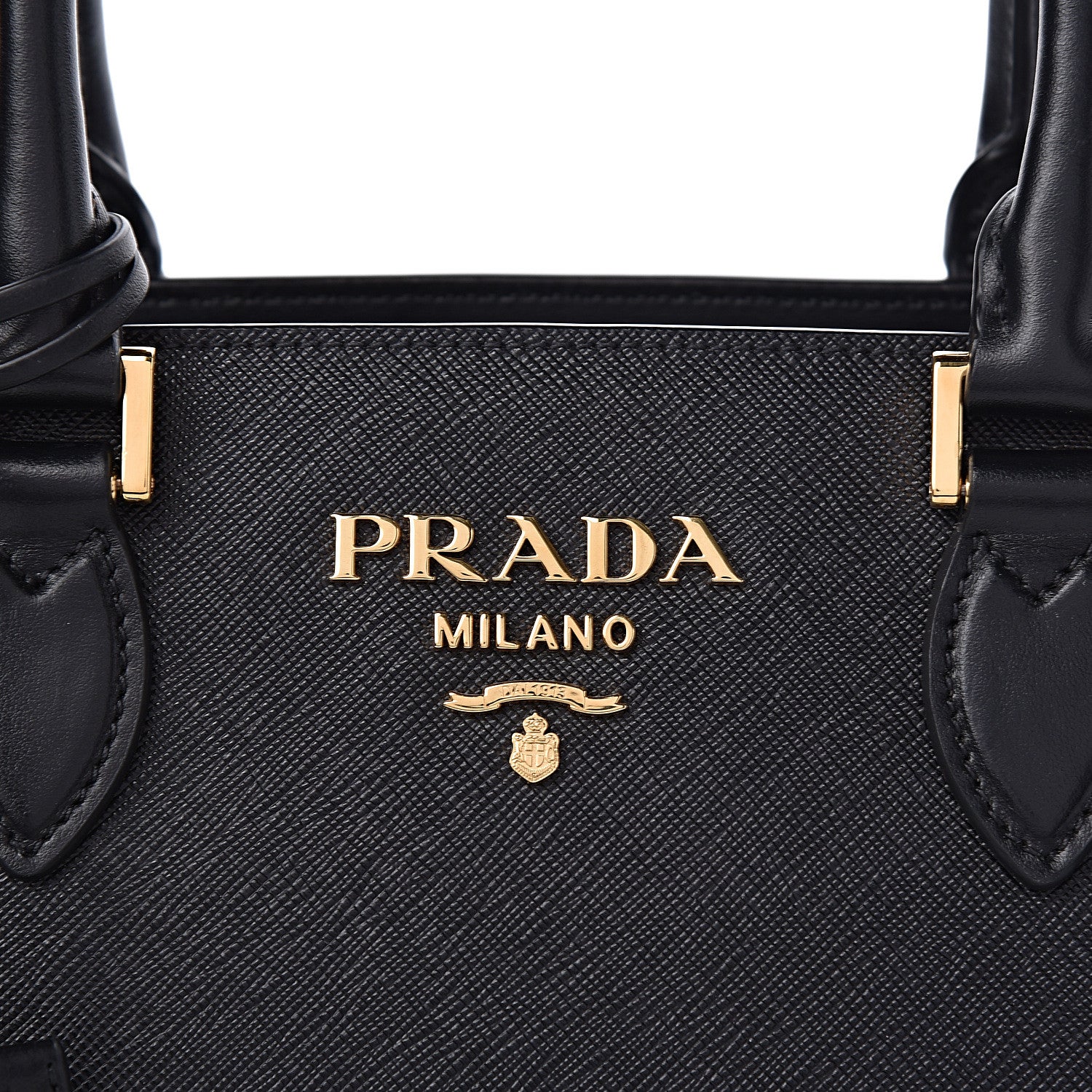 Prada Saffiano Soft Calfskin Tote Black 11 of 11