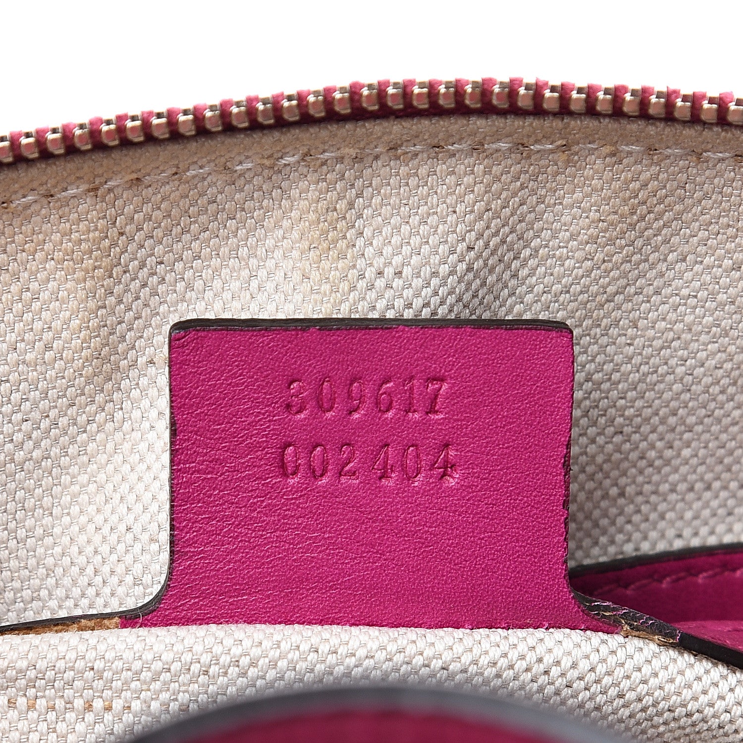 Gucci Patent Microguccissima Small Nice Top Handle Dome Bag Bright Bouganville 6 of 12