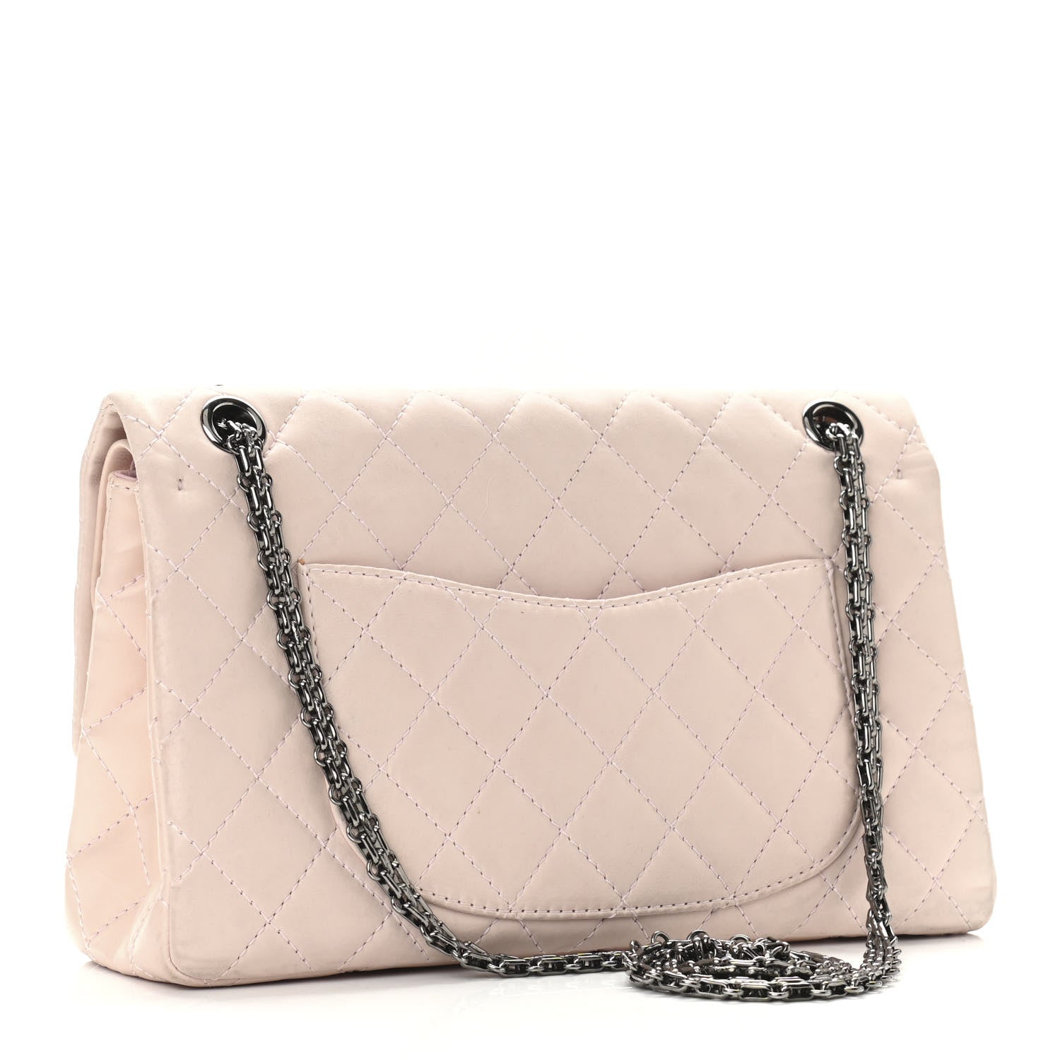 Chanel Aged Calfskin Quilted 2.55 Reissue 226 Flap Pink 3 of 11