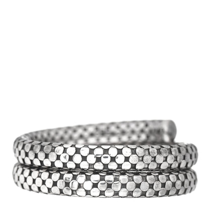 John Hardy Sterling Silver Dot Double Coil Bracelet 1 of 5