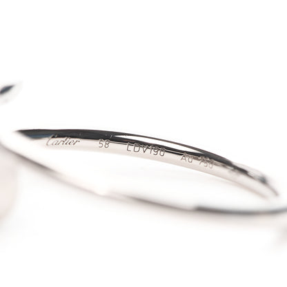 Cartier 18K White Gold Small Juste Un Clou Ring 58 8.25 5 of 5