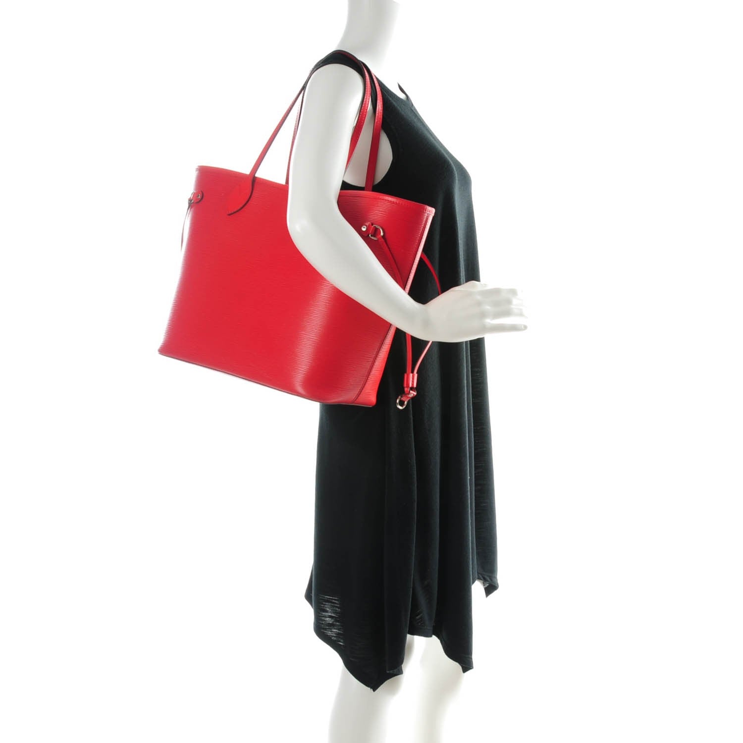 Louis Vuitton Epi Neverfull MM Coquelicot 2 of 8