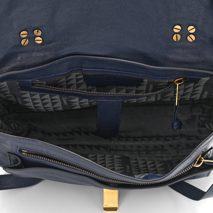 Proenza Schouler Lambskin Medium PS1 Satchel Midnight 10 of 21