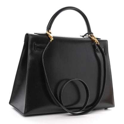 Hermes Box Kelly Sellier 32 Black 3 of 18