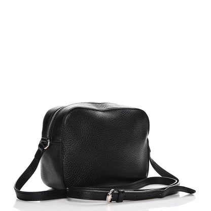 Gucci Pebbled Calfskin Studded Small Soho Disco Bag Black 3 of 8