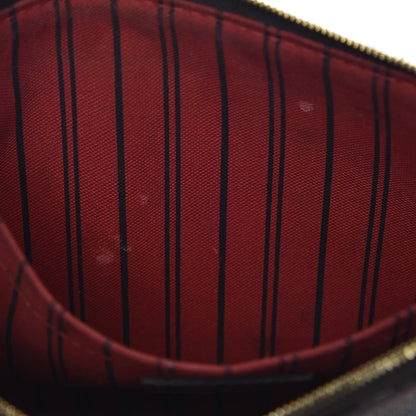 Louis Vuitton Damier Ebene Neverfull MM GM Pochette 6 of 11